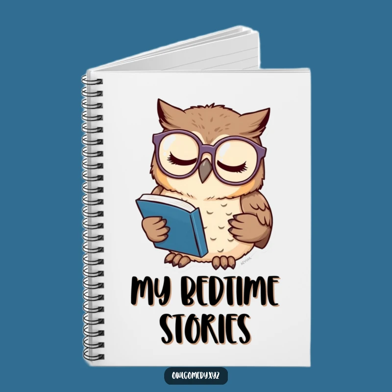 Funny Sleepy Owl Notebook: Journal Your Thoughts with Cozy Flair